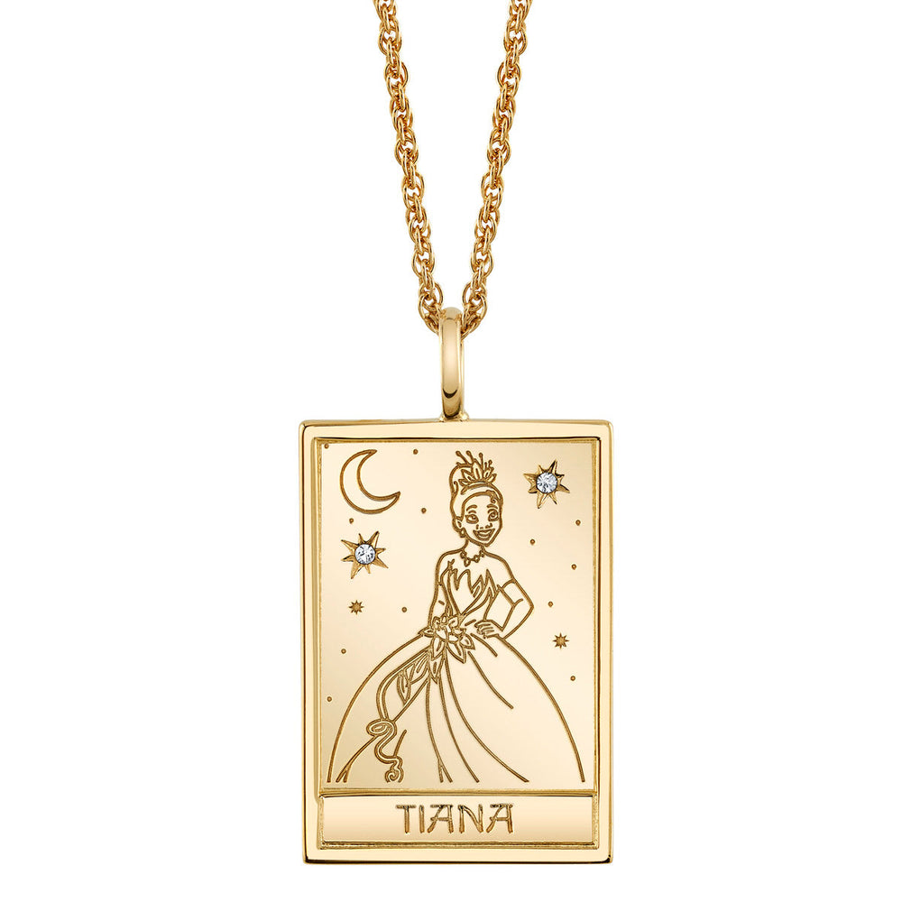 Disney X RockLove THE PRINCESS AND THE FROG Tiana Tablet Necklace (ONLINE ORDER ONLY)