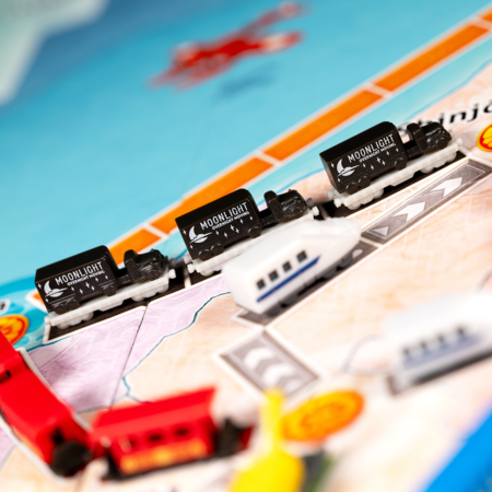Ticket to Ride: 20th Anniversary Deluxe Train Set - Black Flatcar with Semi-Trailer Truck (ONLINE ORDER ONLY)
