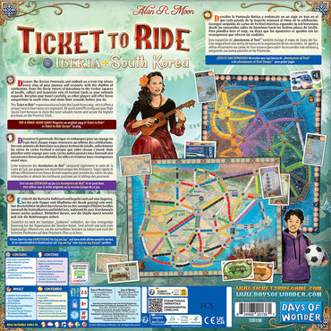 Ticket to Ride: Iberia & South Korea (ONLINE ORDER ONLY)
