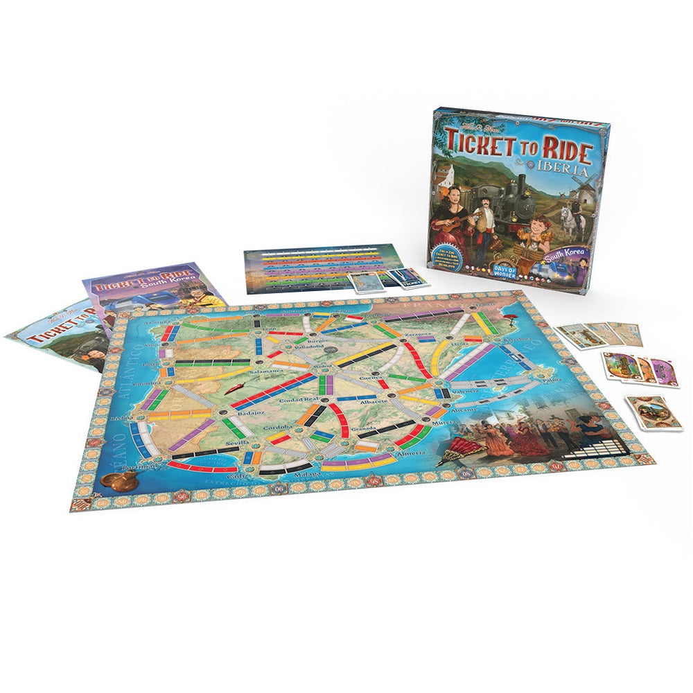 Ticket to Ride: Iberia & South Korea (ONLINE ORDER ONLY)