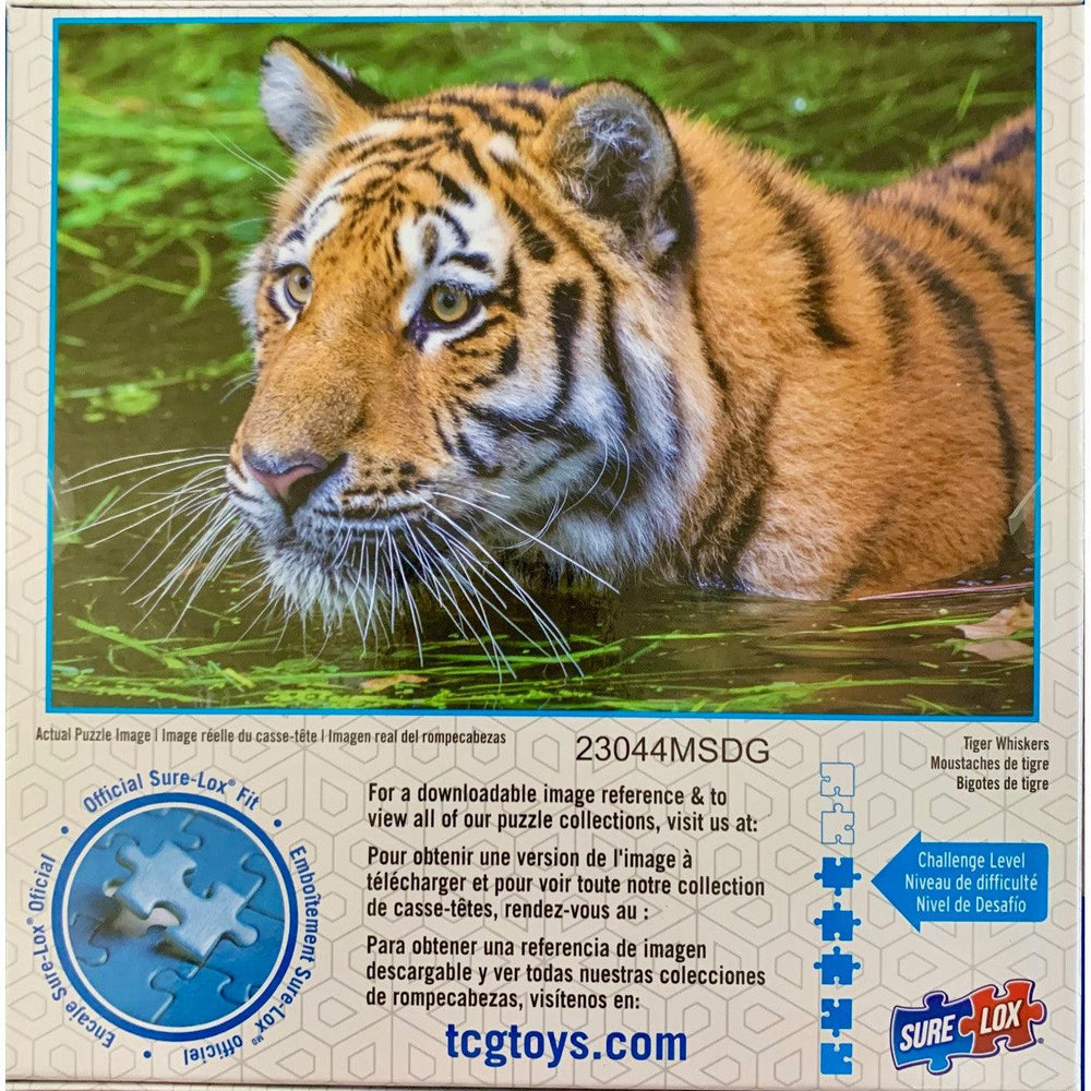 Tiger Whiskers Fantastic Photos 1000 Piece Jigsaw Puzzle Sure Lox (ONLINE ORDER ONLY)