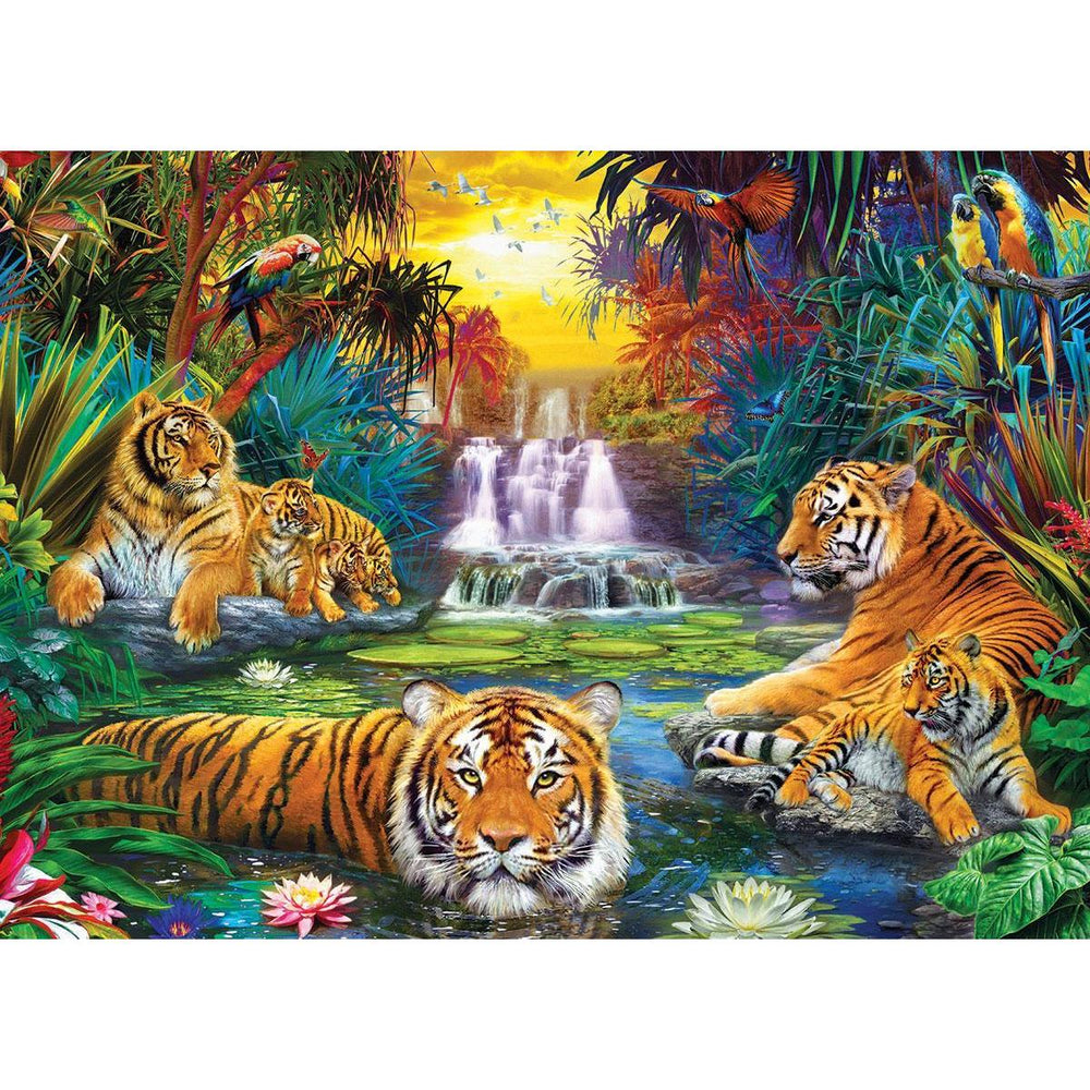 Tiger's Eden 500 Piece Jigsaw Puzzle Eurographics (ONLINE ORDER ONLY)