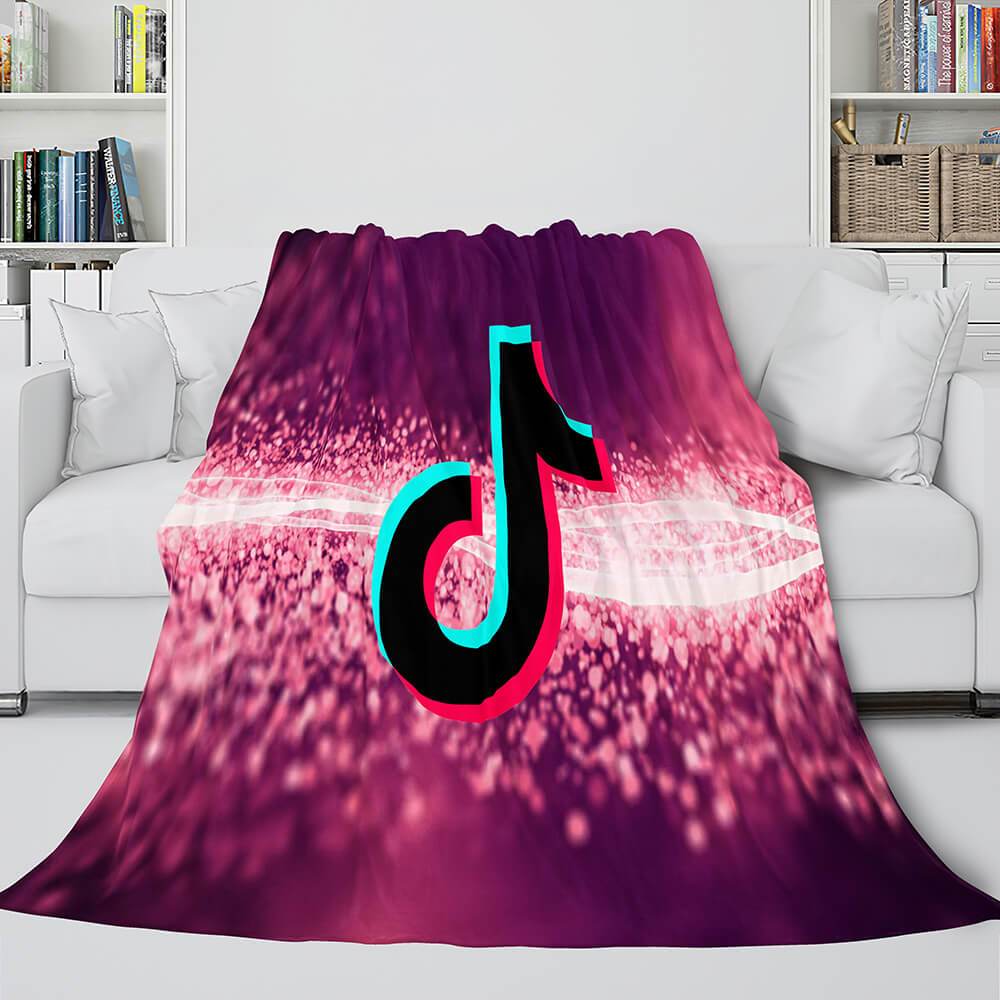 TikTok Blanket Tik Tok Flannel Fleece Blanket (Online Order Only)