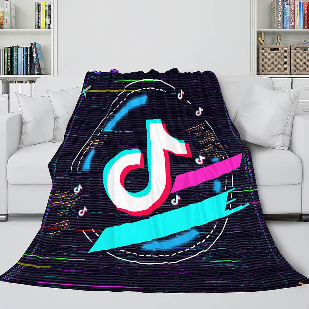 TikTok Blanket Tik Tok Flannel Fleece Blanket (Online Order Only)