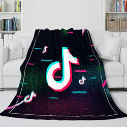 TikTok Blanket Tik Tok Flannel Fleece Blanket (Online Order Only)