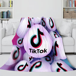 TikTok Blanket Tik Tok Flannel Fleece Blanket (Online Order Only)