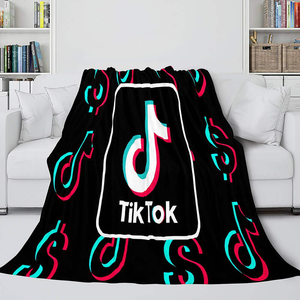 TikTok Blanket Tik Tok Flannel Fleece Throw Cosplay Blanket (Online Order Only)