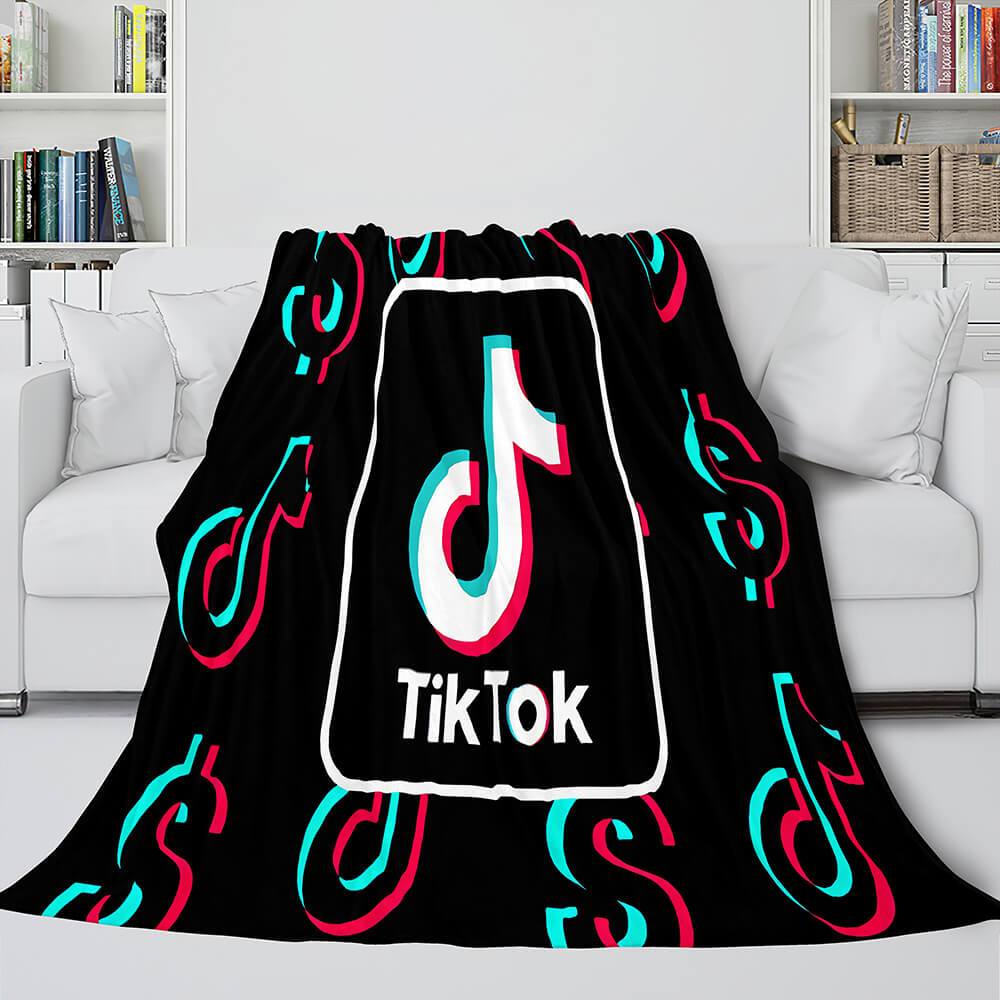 TikTok Blanket Tik Tok Flannel Fleece Blanket (Online Order Only)