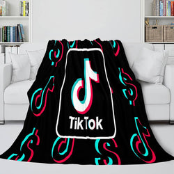TikTok Blanket Tik Tok Flannel Fleece Blanket (Online Order Only)