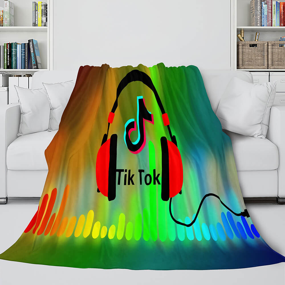 TikTok Blanket Tik Tok Flannel Fleece Throw Cosplay Blanket (Online Order Only)