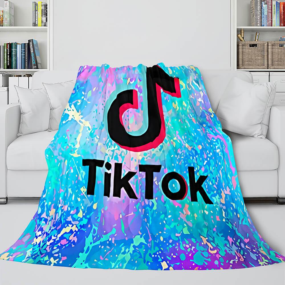 TikTok Blanket Tik Tok Flannel Fleece Blanket (Online Order Only)