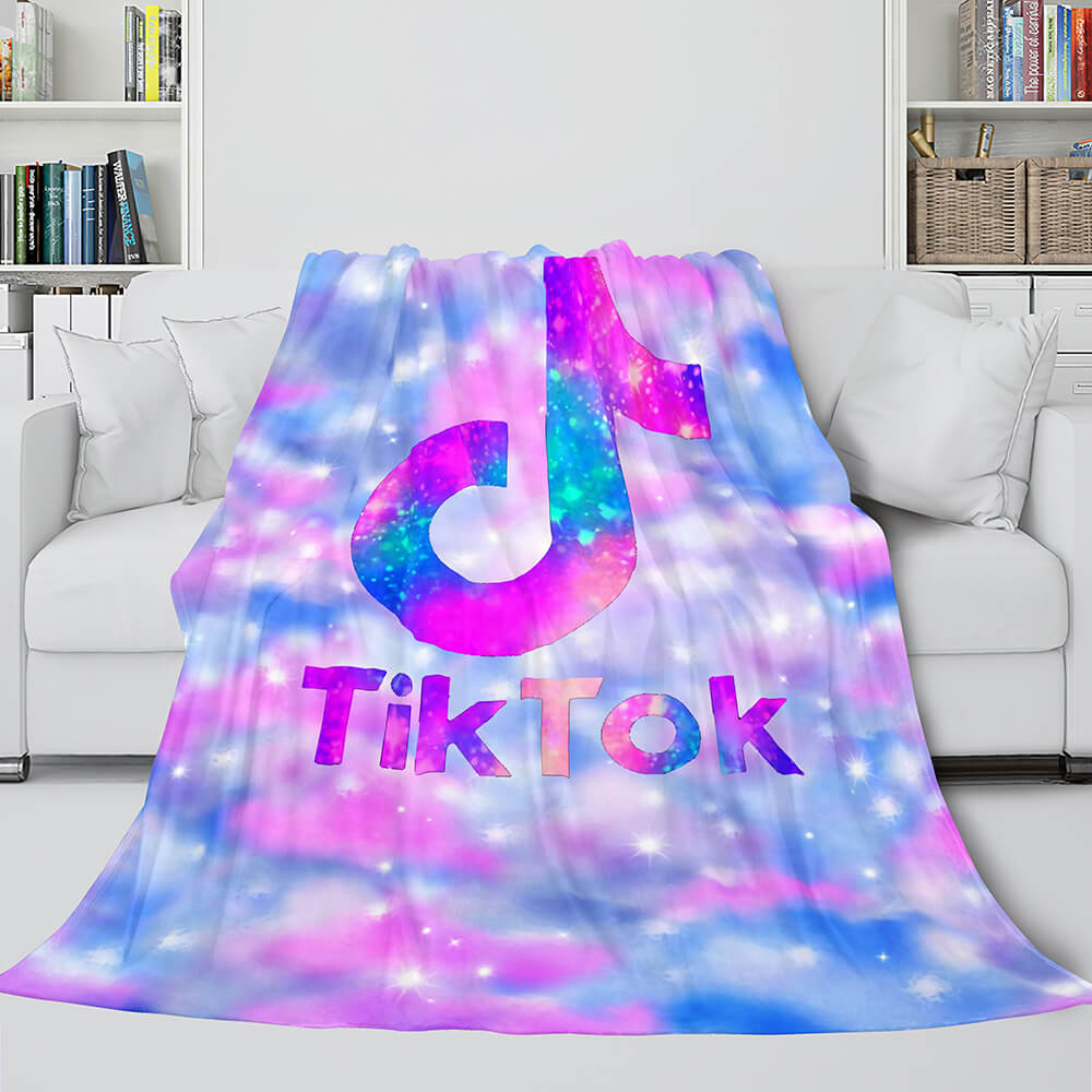 TikTok Blanket Tik Tok Flannel Fleece Throw Cosplay Blanket (Online Order Only)