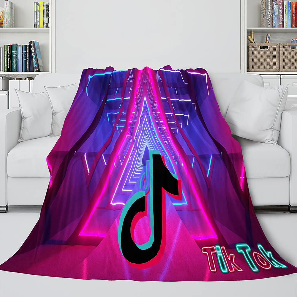 TikTok Soft Flannel Fleece Throw Blanket (Online Order Only)