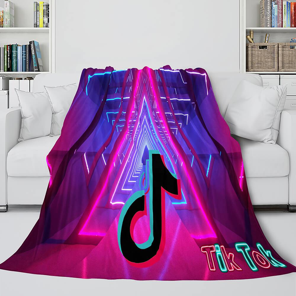TikTok Soft Flannel Fleece Throw Blanket (Online Order Only)