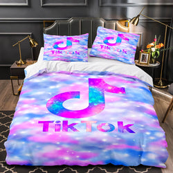 Tiktok Bedding Set Tik Tok Quilt Duvet Covers Without Filler (Online Order Only)