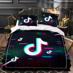 Tiktok Bedding Set Tik Tok Quilt Duvet Covers Without Filler (Online Order Only)