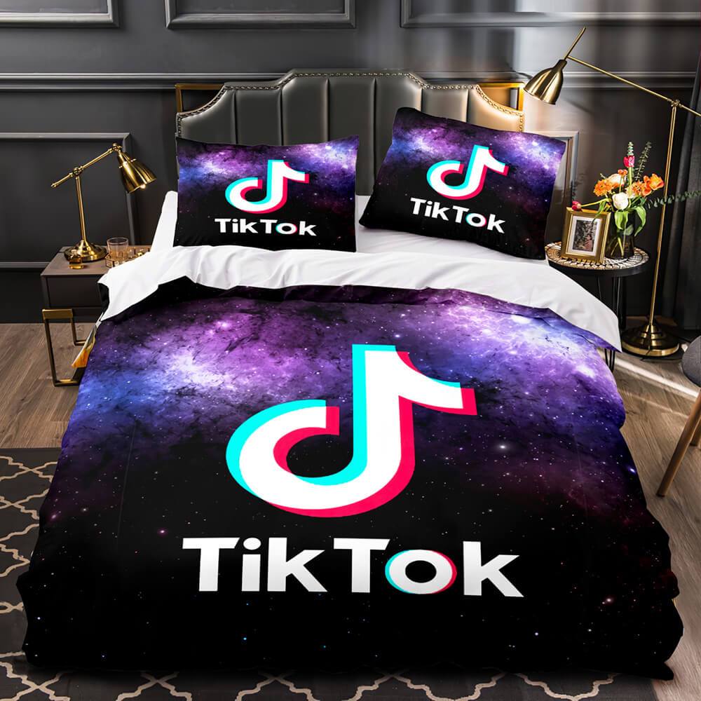 Tiktok Bedding Sets Tik Tok Quilt Duvet Covers (Online Order Only)