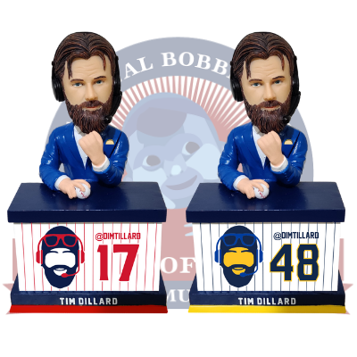Tim Dillard Broadcaster Bobbleheads (ONLINE ORDER ONLY)
