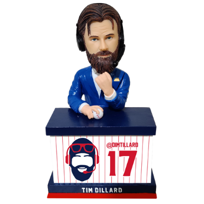 Tim Dillard Broadcaster Bobbleheads (ONLINE ORDER ONLY)