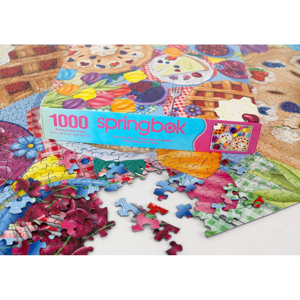 Time for Pie 1000 Piece Jigsaw Puzzle Springbok (ONLINE ORDER ONLY)