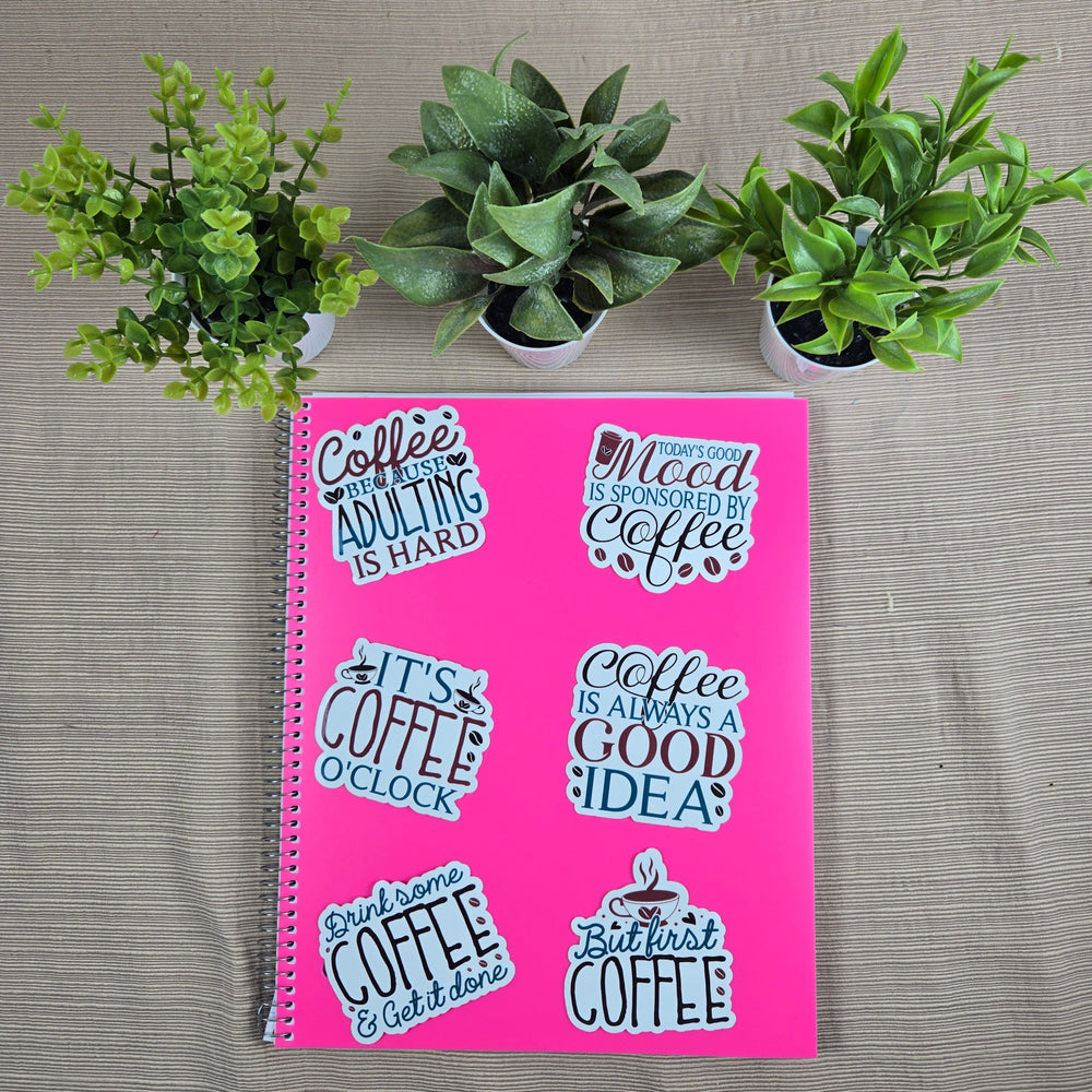 Time for Coffee Sticker (ONLINE ORDER ONLY)