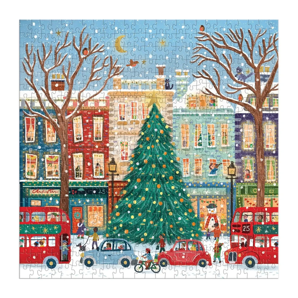 Tinsel City 500 Piece Jigsaw Puzzle Galison (ONLINE ORDER ONLY)