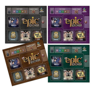 Tiny Epic Crimes: Detective Mats (ONLINE ORDER ONLY)