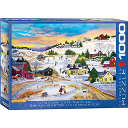 T'is the Season 1000 Piece Jigsaw Puzzle Eurographics (ONLINE ORDER ONLY)