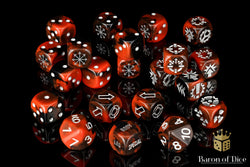 Chaos Red - Titan Dice Set of 21 (ONLINE ORDER ONLY)