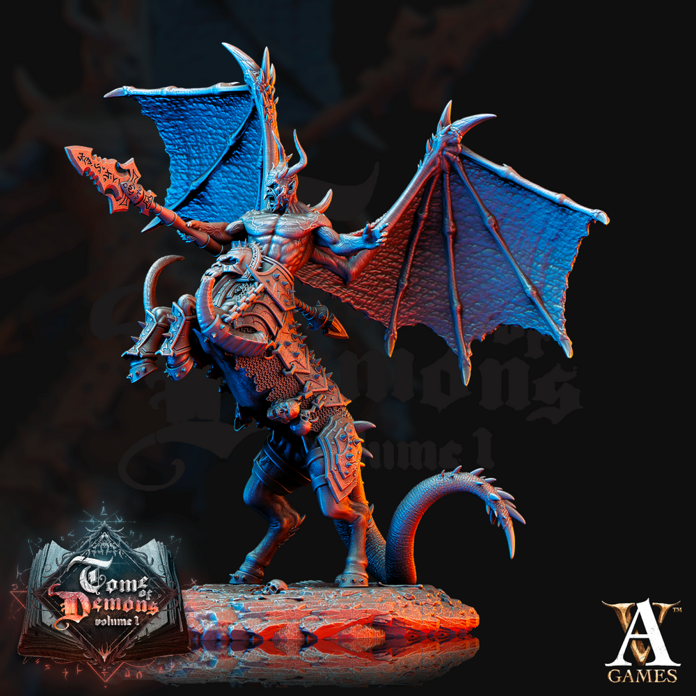 3D Printed Archvillain Games Tome of Demons Vol. 1 - Decataurs 28mm 32mm D&D (Online Only)