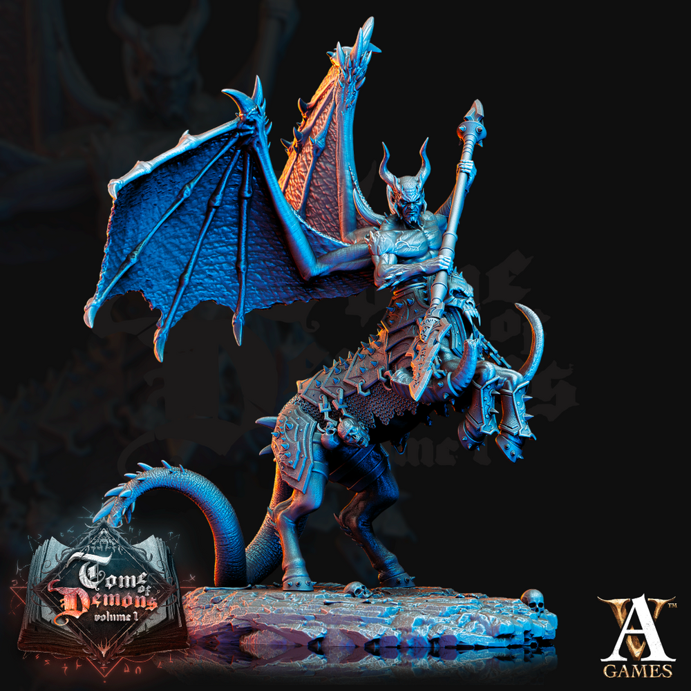 3D Printed Archvillain Games Tome of Demons Vol. 1 - Decataurs 28mm 32mm D&D (Online Only)
