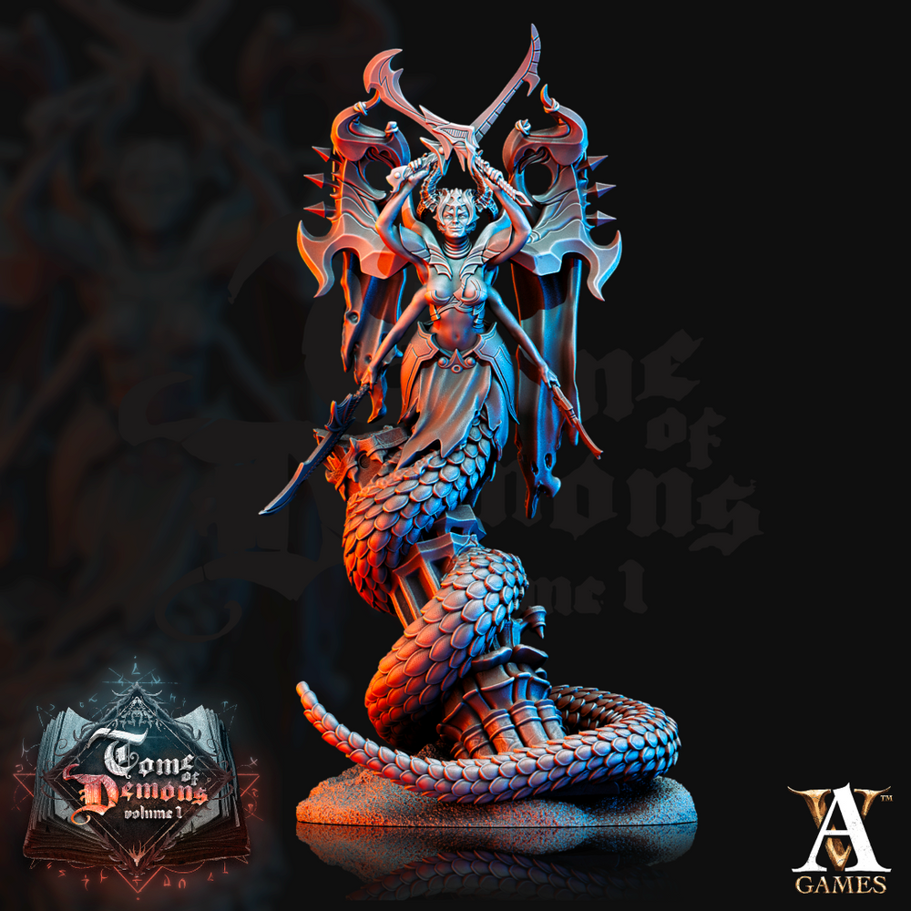 3D Printed Archvillain Games Tome of Demons Vol. 1 Tamareth 28 32mm D&D (Online Only)