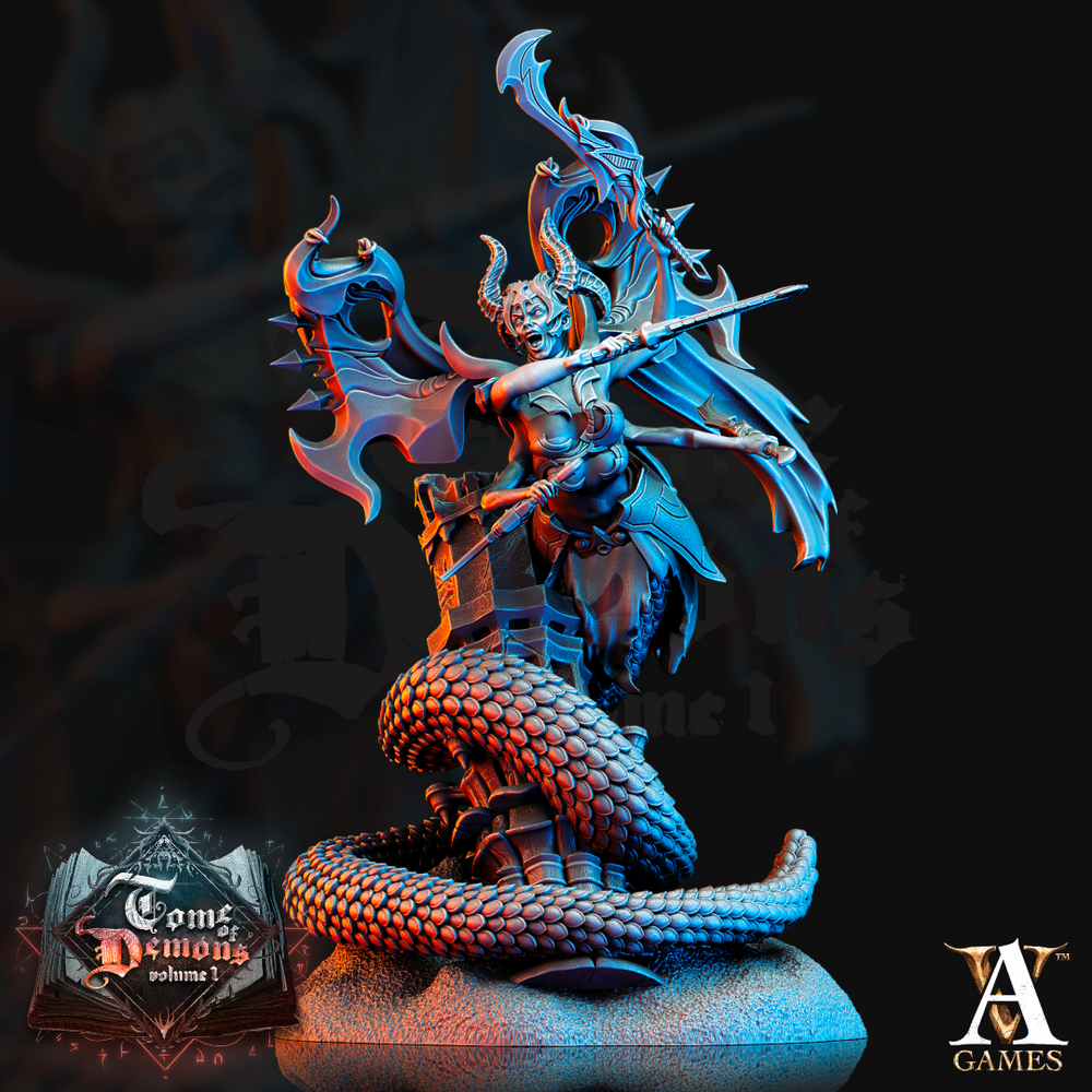 3D Printed Archvillain Games Tome of Demons Vol. 1 Tamareth 28 32mm D&D (Online Only)
