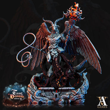 3D Printed Archvillain Games Tome of Demons Vol. II Adramal - Seneschal of Orcus 28mm 32mm D&D (Online Only)