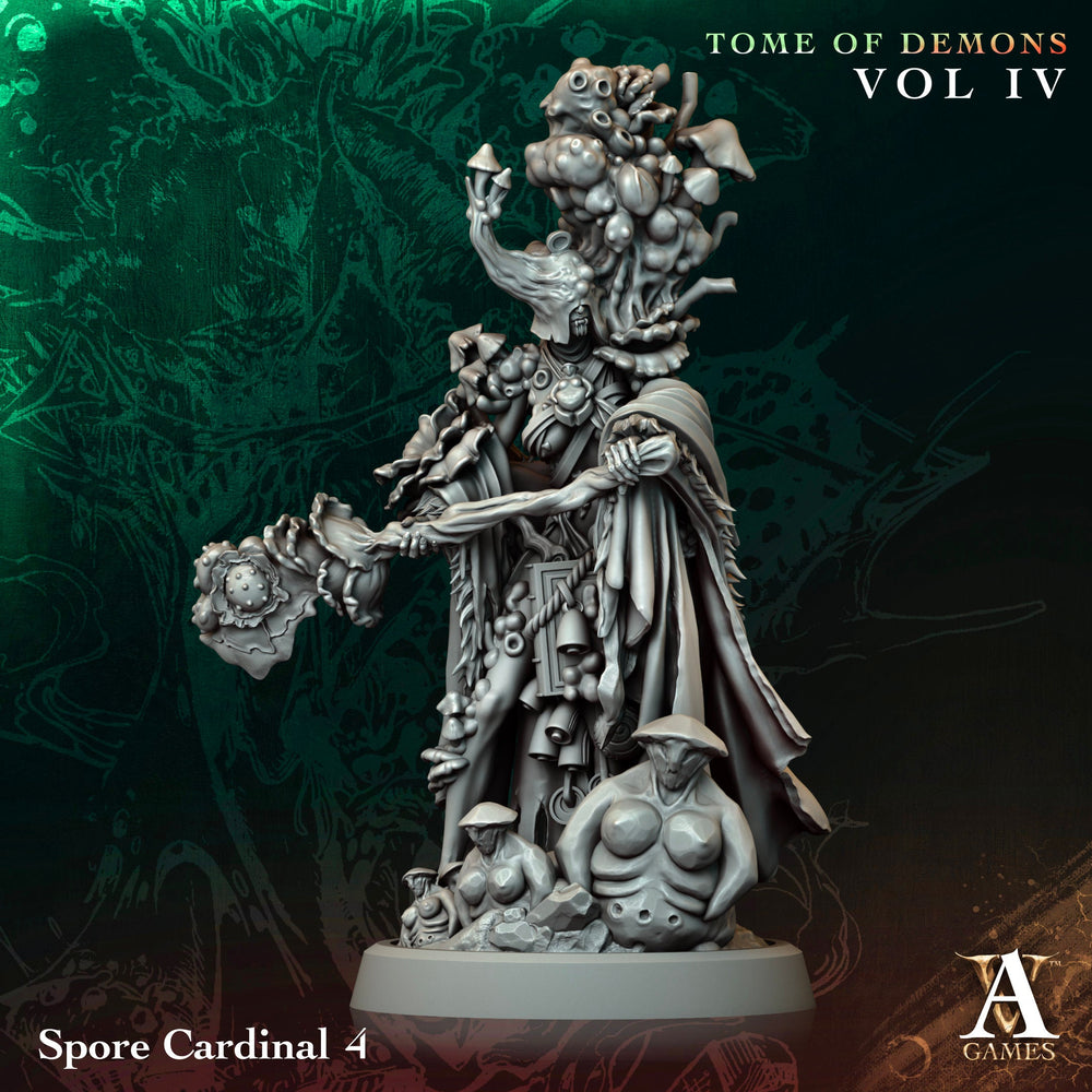 3D Printed Archvillain Games Spore Cardinal Tome of Demons Vol IV 28 32mm D&D (Online Only)