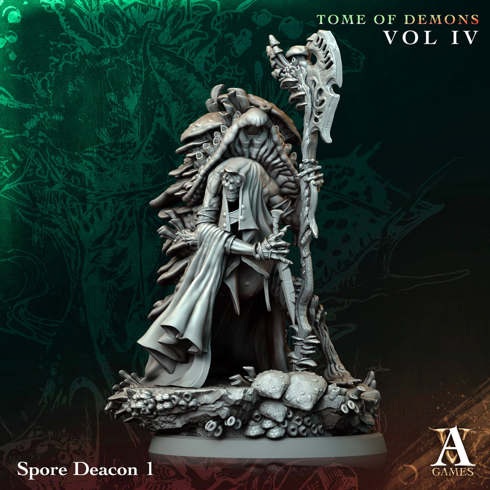 3D Printed Archvillain Games Spore Deacon Tome of Demons Vol IV 28 32mm D&D (Online Only)