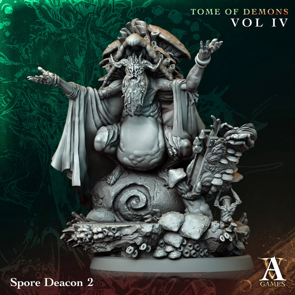 3D Printed Archvillain Games Spore Deacon Tome of Demons Vol IV 28 32mm D&D (Online Only)