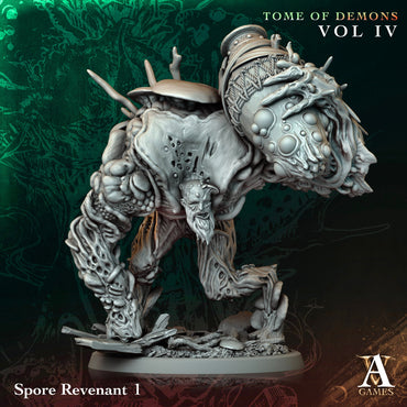 3D Printed Archvillain Games Spore Revenant Tome of Demons Vol IV 28 32mm D&D (Online Only)