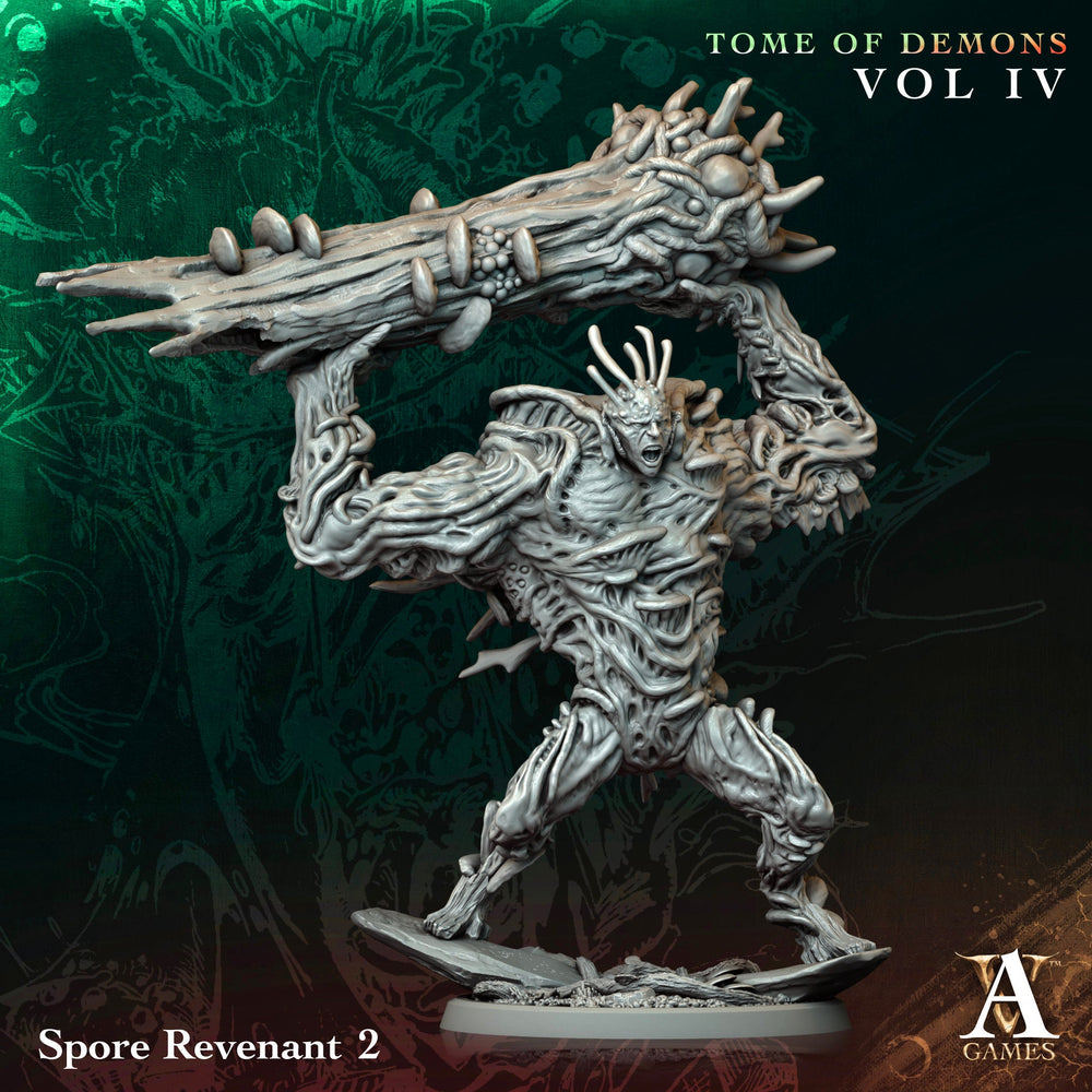 3D Printed Archvillain Games Spore Revenant Tome of Demons Vol IV 28 32mm D&D (Online Only)