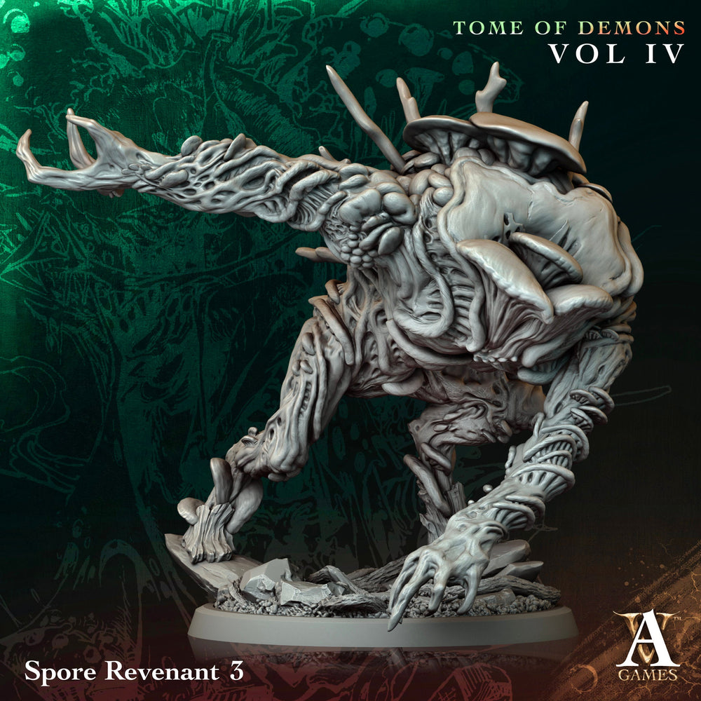 3D Printed Archvillain Games Spore Revenant Tome of Demons Vol IV 28 32mm D&D (Online Only)