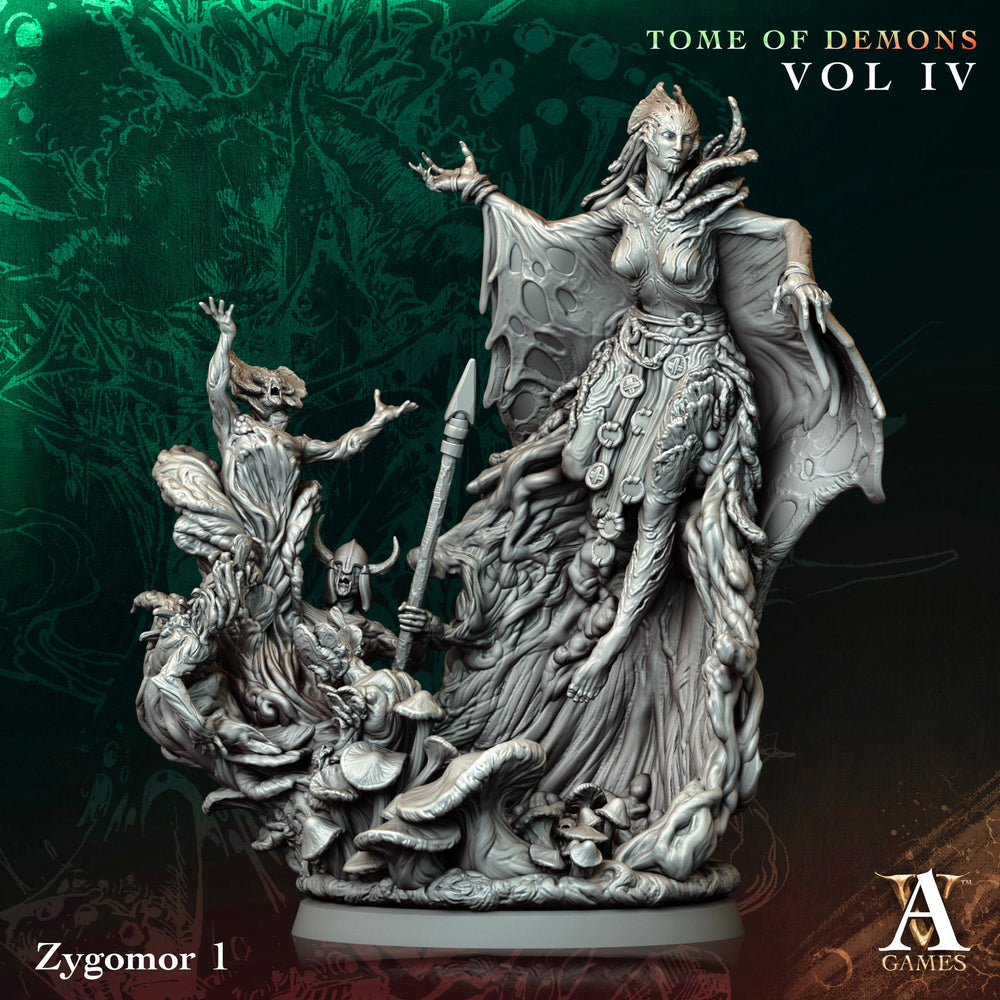3D Printed Archvillain Games Zygomor Tome of Demons Vol IV 28 32mm D&D (Online Only)