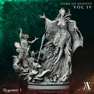 3D Printed Archvillain Games Zygomor Tome of Demons Vol IV 28 32mm D&D (Online Only)