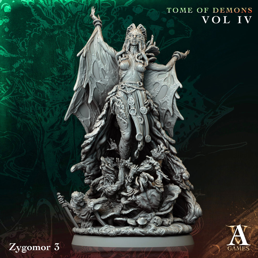 3D Printed Archvillain Games Zygomor Tome of Demons Vol IV 28 32mm D&D (Online Only)
