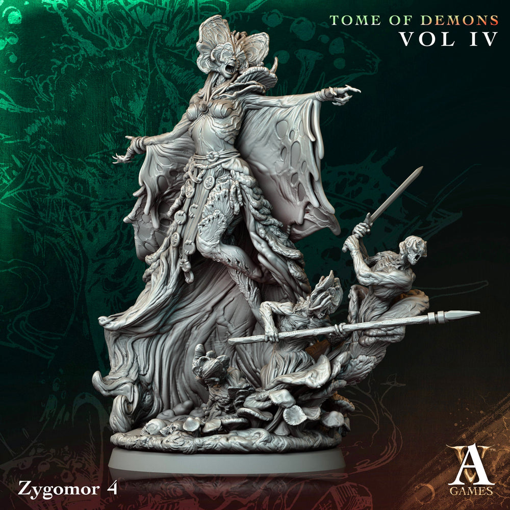 3D Printed Archvillain Games Zygomor Tome of Demons Vol IV 28 32mm D&D (Online Only)