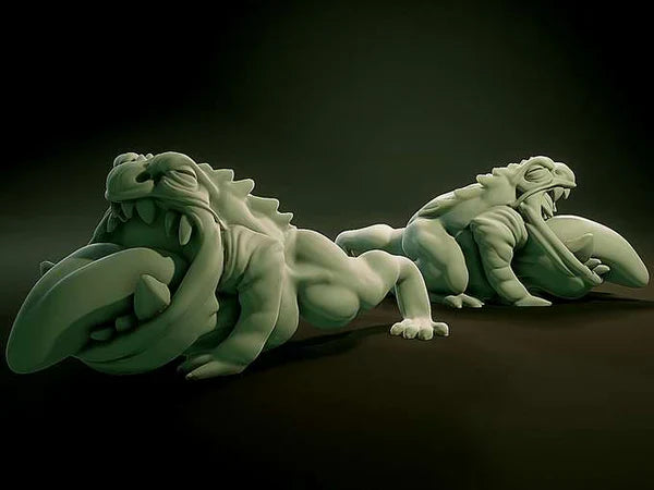 3D Printed Nafarrate Toad Lovecraftian Bestiary 28 32 mm D&D (Online Only)