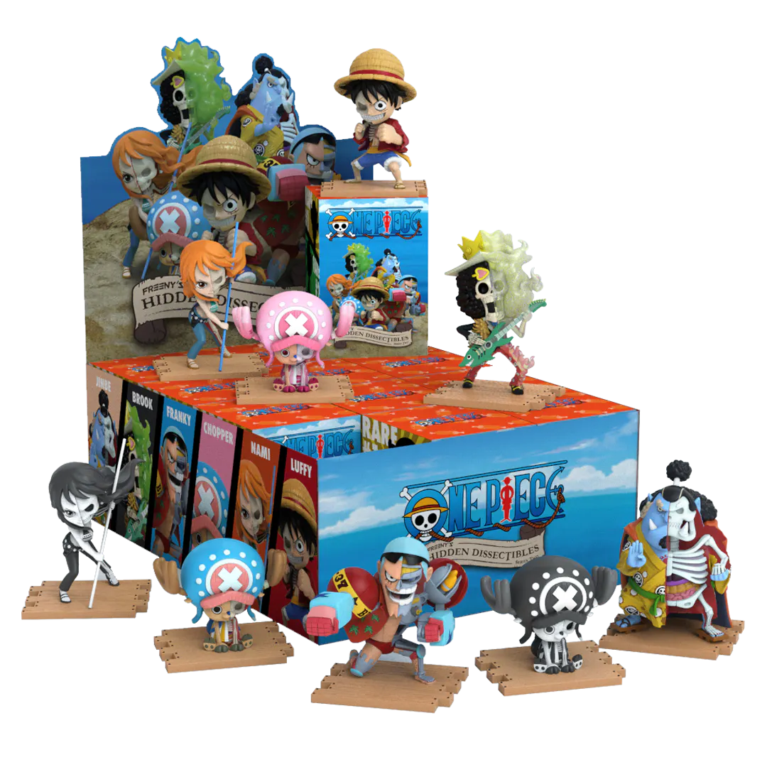 Mighty Jaxx One Piece Freeny's Hidden Dissectibles Wave 2 Figure - Blind Box (1 Blind Box) (ONLINE ORDER ONLY)