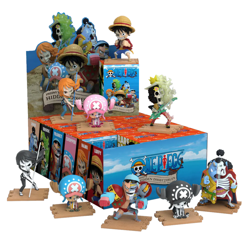Mighty Jaxx One Piece Freeny's Hidden Dissectibles Wave 2 Figure - Blind Box (1 Blind Box) (ONLINE ORDER ONLY)
