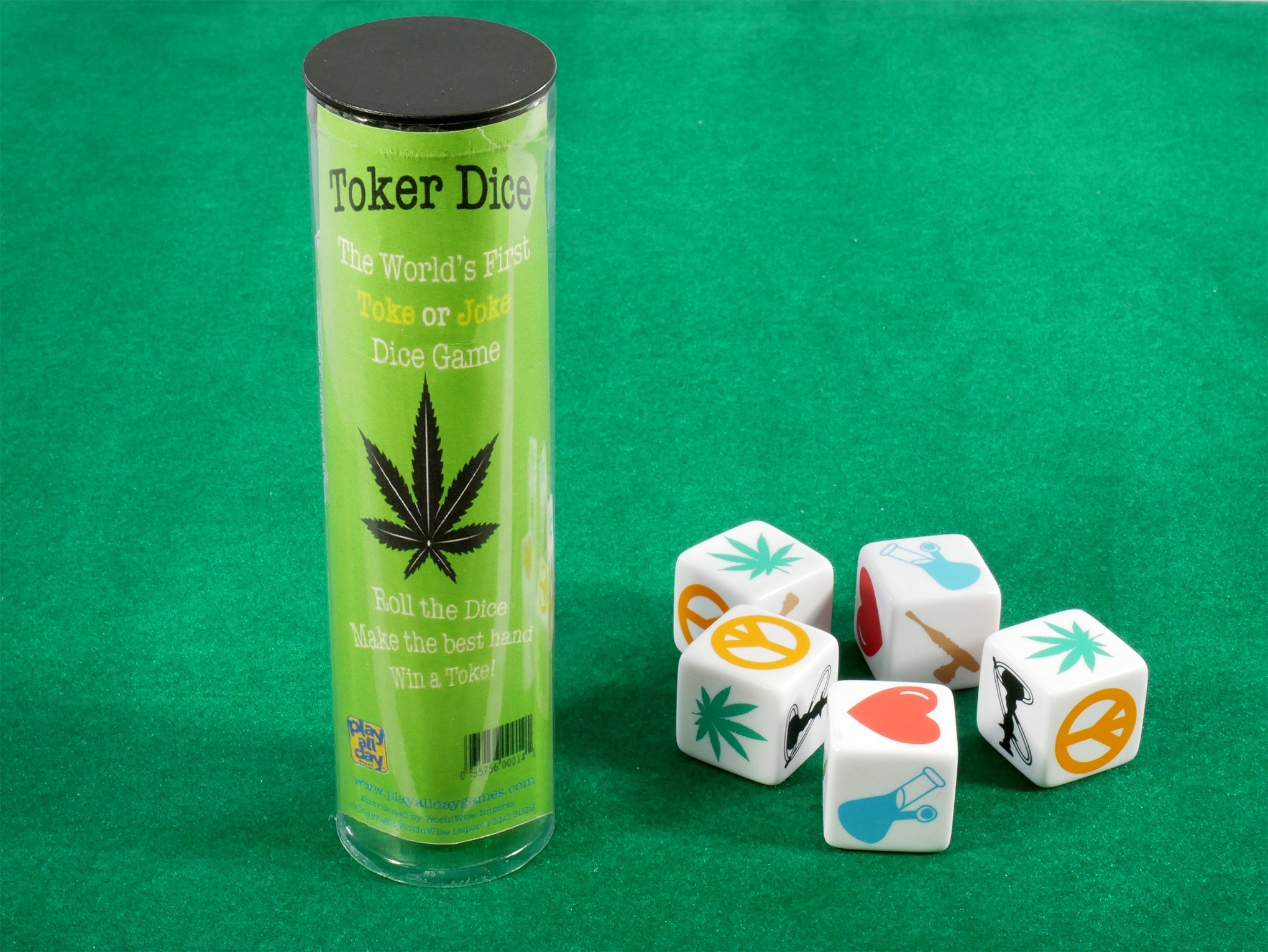 Party Game - Toker Dice (ONLINE ORDER ONLY)