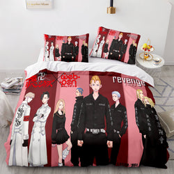 Tokyo Revengers Bedding Sets Quilt Covers Without Filler (Online Order Only)