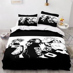 Tokyo Revengers Cosplay 3 Piece Bedding Set Quilt Cover (Online Order Only)